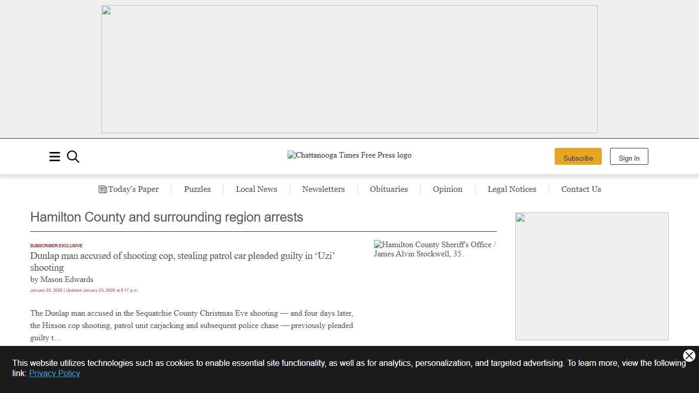 Hamilton County and surrounding region arrests Chattanooga Times Free Press